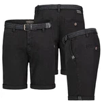 Eight2Nine Chino Shorts Herren Schwarz/Dunkelgrau