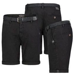 Eight2Nine Chino Shorts Herren Schwarz/Dunkelgrau