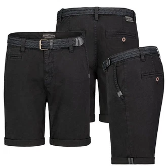 Eight2Nine Chino Shorts Herren Schwarz/Dunkelgrau