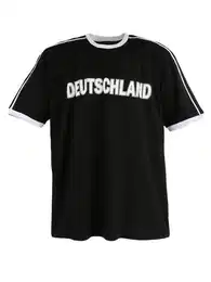 T-Shirt Herren T-Shirt Deutschland LV-120 (Schwarz, 8XL) Herrenshirt Deutschland