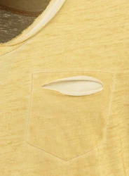 Key Largo T-Shirt Soda Gelb/Creme