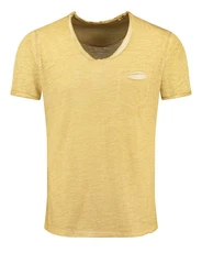 Key Largo T-Shirt Soda Gelb/Creme