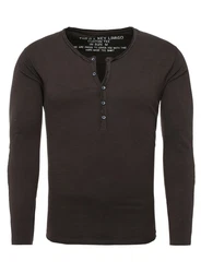 Key Largo Langarmshirt 'MLS00038' Ginger (MLS00038)