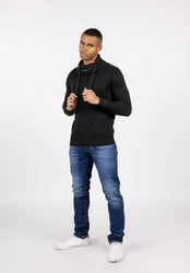 Key Largo Pullover MST LECH Schwarz/Hellblau/Blau/Grau