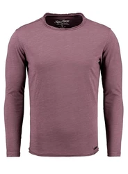 Key Largo Shirt 'CHEESE' Dunkelrot/Lila/Bordeaux/Rot/Rosa