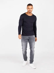 Key Largo Shirt 'CHEESE' Dunkelblau