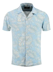 Key Largo Kurzarmhemd MSH HAVANNA Blau