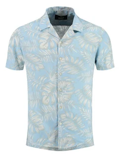 Key Largo Kurzarmhemd MSH HAVANNA Blau