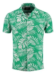 Kurzarmhemd MSH HAVANNA 1/2 patterned (1-tlg)