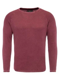 Rundhalspullover MST THOMAS round neck (1-tlg)