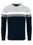 Key Largo Pullover Grau/Schwarz/Dunkelblau/Hellblau