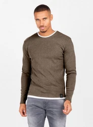 Key Largo Pullover 'Sarasota' Khaki/Braun/Dunkelgrün/Dunkelbraun/Grau
