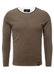 Key Largo Pullover 'Sarasota' Khaki/Braun/Dunkelgrün/Dunkelbraun/Grau