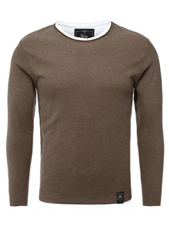 Key Largo Pullover 'Sarasota' Khaki/Braun/Dunkelgrün/Dunkelbraun/Grau