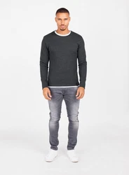 Key Largo Pullover 'Sarasota' Dunkelgrau/Schwarz/Grau/Dunkelblau