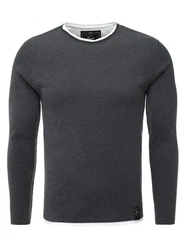 Key Largo Pullover 'Sarasota' Dunkelgrau/Schwarz/Grau/Dunkelblau