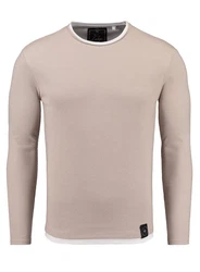 Key Largo Pullover 'Sarasota' Khaki/Beige/Braun