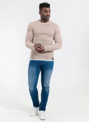 Key Largo Pullover 'Sarasota' Khaki/Beige/Braun