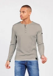 Key Largo Sweatjacke Strickpullover MSW SANDRO Khaki/Braun/Beige/Grau/Hellgrau