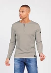 Key Largo Sweatjacke Strickpullover MSW SANDRO Khaki/Braun/Beige/Grau/Hellgrau