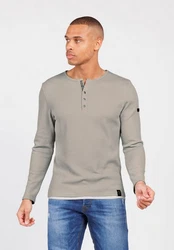 Key Largo Sweatjacke Strickpullover MSW SANDRO Khaki/Braun/Beige/Grau/Hellgrau