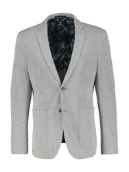LERROS Jerseysakko Jerseyblazer Regular Fit Grau/Hellgrau