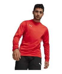 PUMA teamGOAL Training Sweatshirt Rot