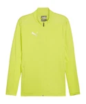 PUMA Sweatjacke teamFINAL Trainingsjacke Grün/Gelb