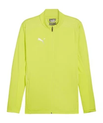 PUMA Sweatjacke teamFINAL Trainingsjacke Grün/Gelb