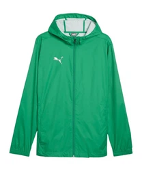 PUMA Sweatjacke teamFINAL Allwetterjacke Neonfarben/Grün/Dunkelgrün/Türkis