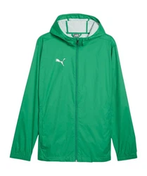 PUMA Sweatjacke teamFINAL Allwetterjacke Neonfarben/Grün/Dunkelgrün/Türkis