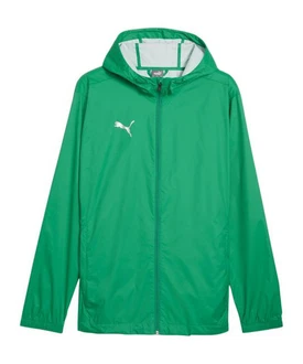 PUMA Sweatjacke teamFINAL Allwetterjacke Neonfarben/Grün/Dunkelgrün/Türkis
