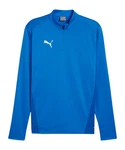 PUMA Sweatshirt teamGOAL Training 1/4 Zip Blau/Hellblau