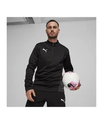 PUMA Sweatshirt teamGOAL Training 1/4 Zip Schwarz/Rot