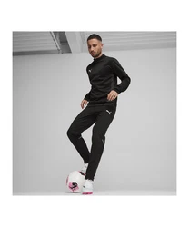 PUMA Sweatshirt teamGOAL Training 1/4 Zip Schwarz/Rot