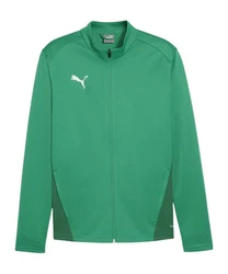 PUMA Sweatjacke teamGOAL Trainingsjacke Grün/Dunkelgrün/Neonfarben/Türkis