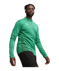 PUMA Sweatjacke teamGOAL Trainingsjacke Grün/Dunkelgrün/Neonfarben/Türkis