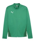 PUMA Sweatjacke teamGOAL Trainingsjacke Grün/Dunkelgrün/Neonfarben/Türkis