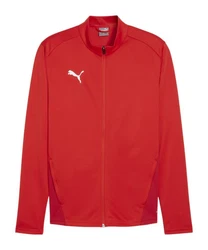 PUMA Sweatjacke teamGOAL Trainingsjacke Rot