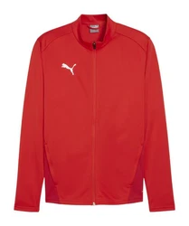 PUMA Sweatjacke teamGOAL Trainingsjacke Rot