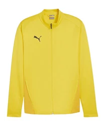 PUMA Sweatjacke teamGOAL Trainingsjacke Gelb