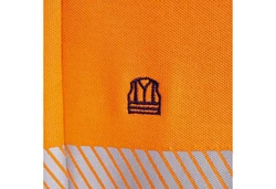 Uvex Poloshirt Construction orange/warnorange