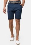 Indicode Chinoshorts Baltin Dunkelblau/Blau