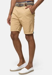 Indicode Chinoshorts Baltin Khaki/Beige/Braun