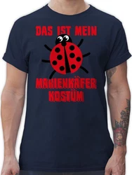 Shirtracer T-Shirt Das ist mein Marienkfer Kostüm Dunkelblau/Rot/Rosa/Dunkelrot