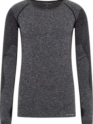 Bruno Banani Langarmshirt CERVANTES Dunkelgrau/Dunkelblau/Grau/Hellgrau
