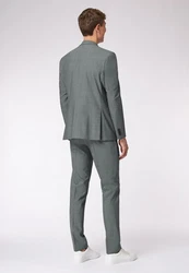 Roy Robson Hosenanzug Coloured Suit Slim Fit Grün/Grau/Hellblau