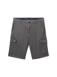 TOM TAILOR Shorts Grau