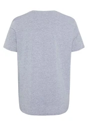 Chiemsee Print-Shirt T-Shirt mit Markenschriftzug Rot/Grau/Hellgrau/Rosa