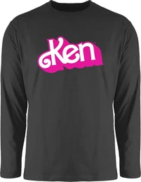 Rundhalsshirt Ken Logo Barbie Herren